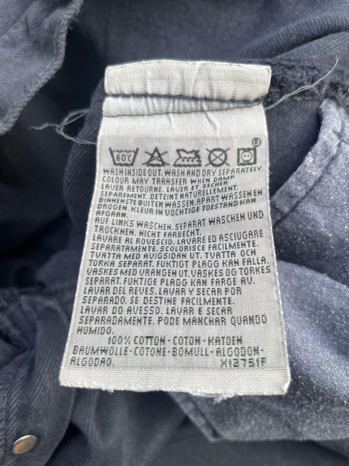 Levi's Vintage 90’s Levis 501 e Black Denim Size US 30 / EU 46 - 15 Thumbnail