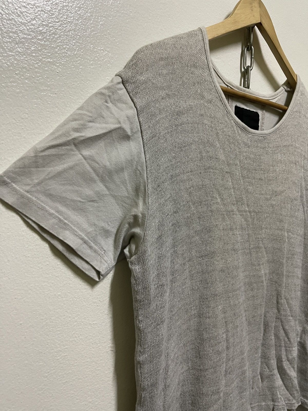 Japanese Brand Duret Sample Double Layer Knit T Shirt Size US L / EU 52-54 / 3 - 2 Thumbnail