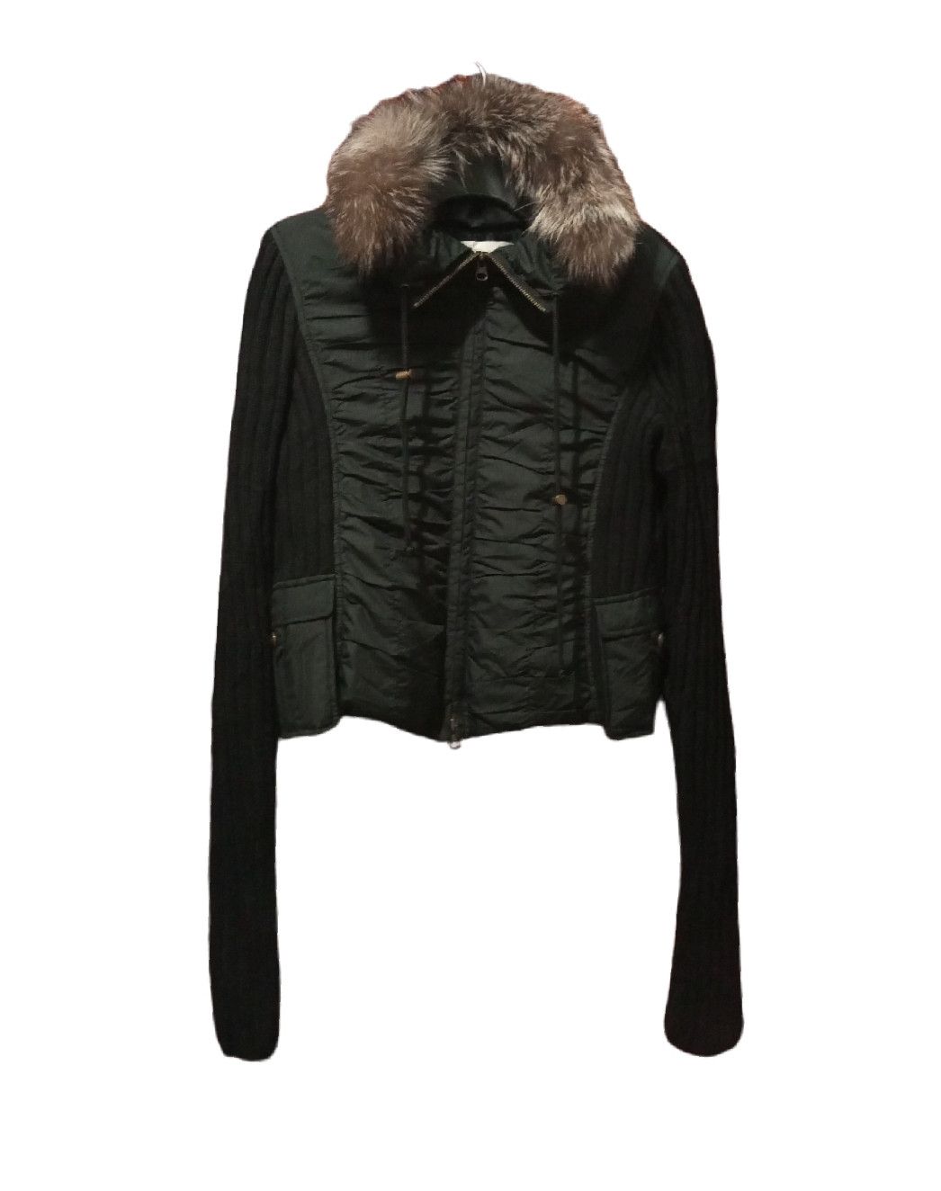 20471120 Respec fur knit stripes ifsixwasnine lgb style Size S / US 4 / IT 40 - 1 Thumbnail