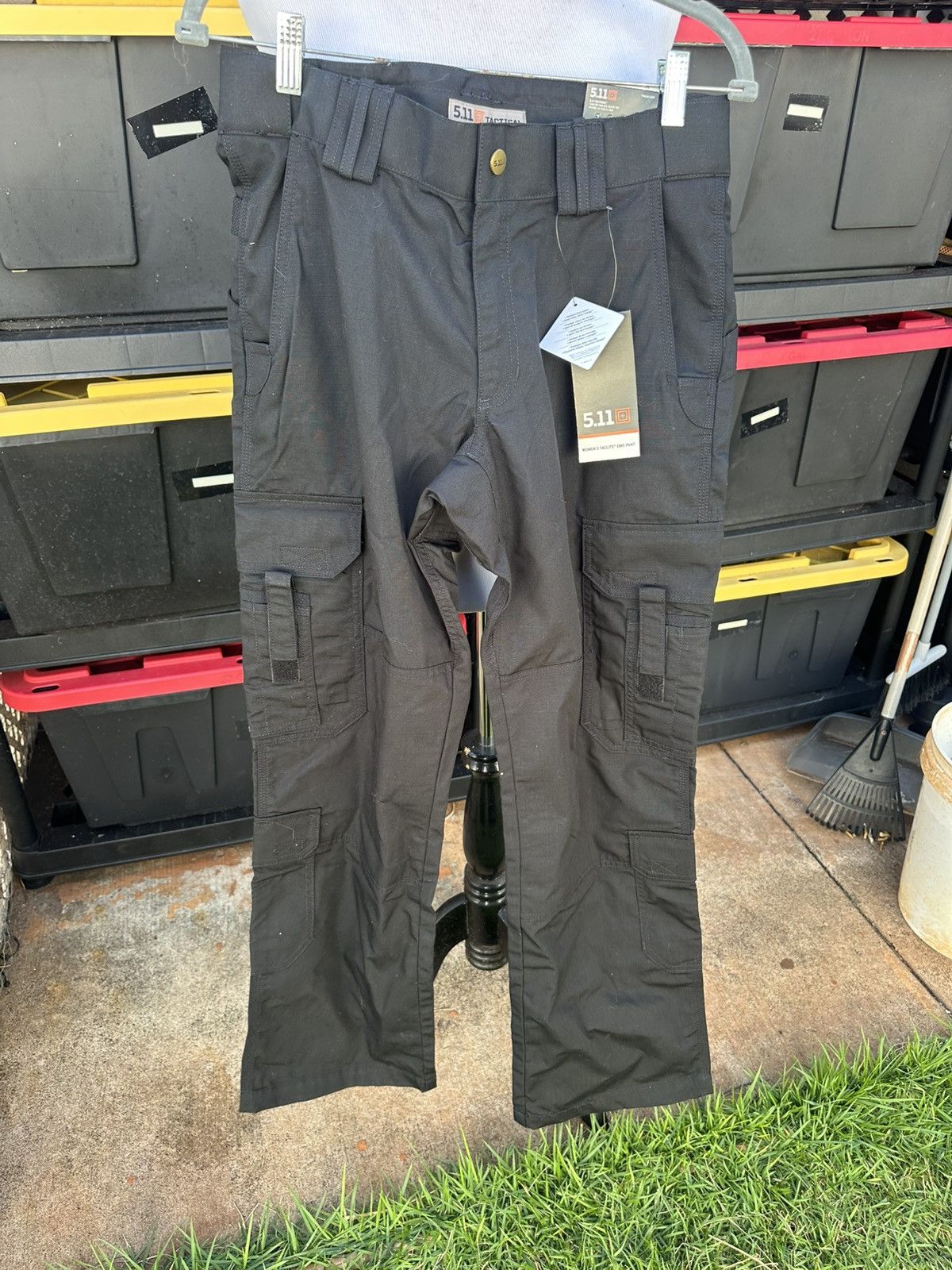 5.11 New 5.11 Women’s TacLite Ems Pants Black 10 Relaxed Fit Size 32" / US 10 / IT 46 - 1 Thumbnail