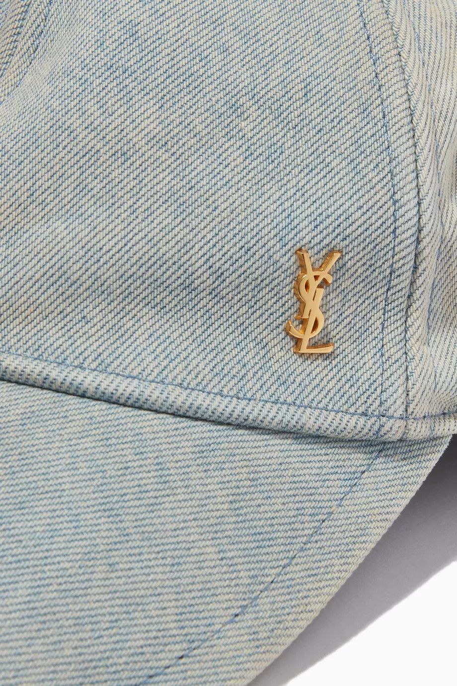 Saint Laurent Paris o1tp1o1224 Size: OS/Baseball Cap in Sky Blue Size ONE SIZE - 3 Thumbnail