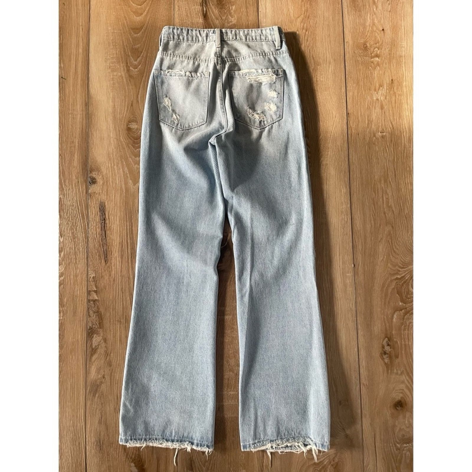 Other Altar’d State 🌺 Kayla Straight Leg Jeans Size 24" / US 00 / IT 34 - 2 Thumbnail