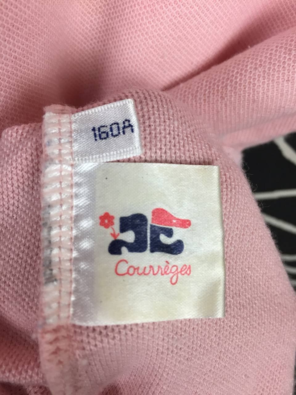 Courreges Courreges Paris Embroidered Floral Logo Quarter Zip Polo Tee Size S / US 4 / IT 40 - 10 Thumbnail
