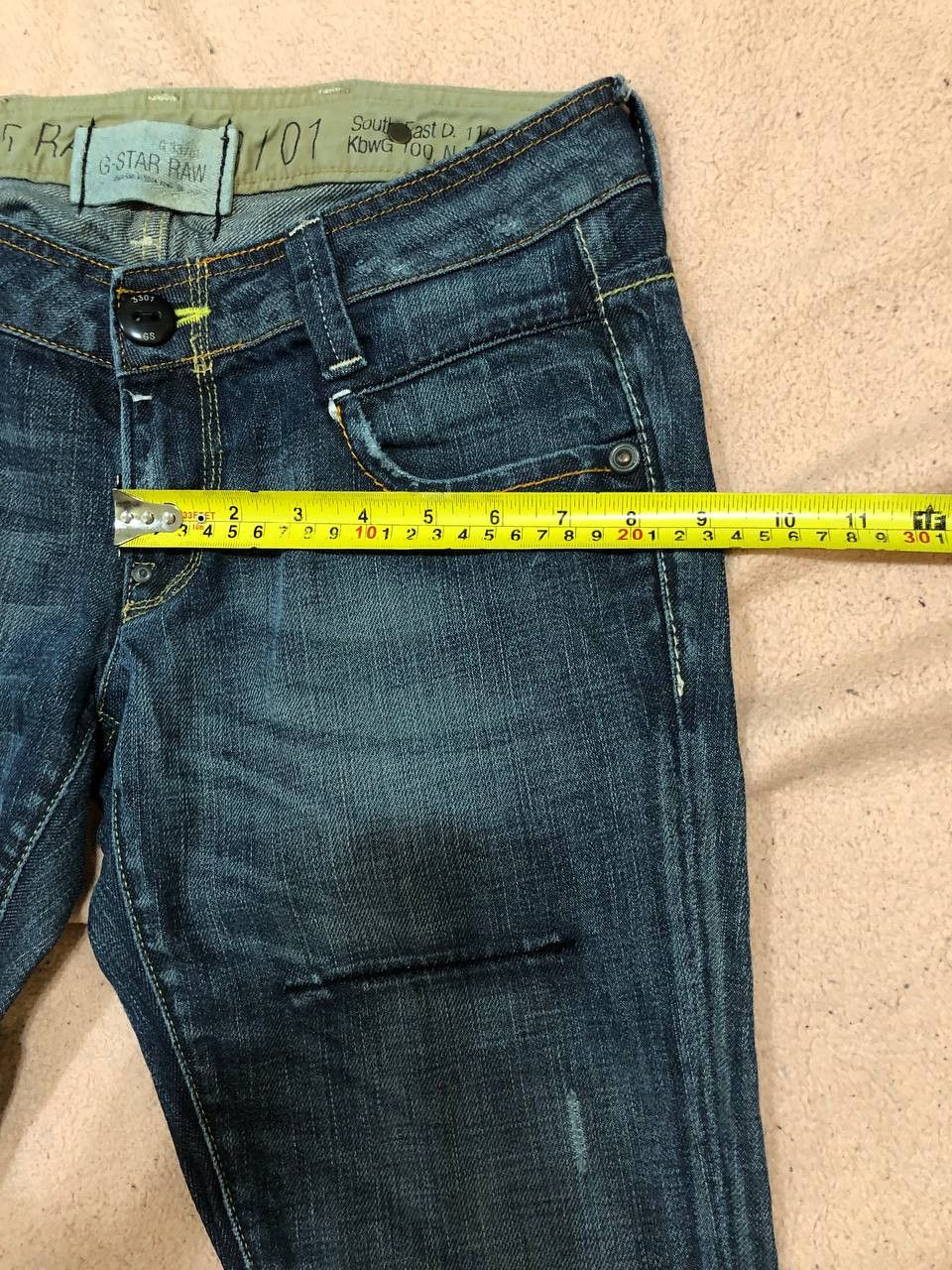 G-Star G Star Raw 3301 jeans Size US 28 / EU 44 - 4 Thumbnail