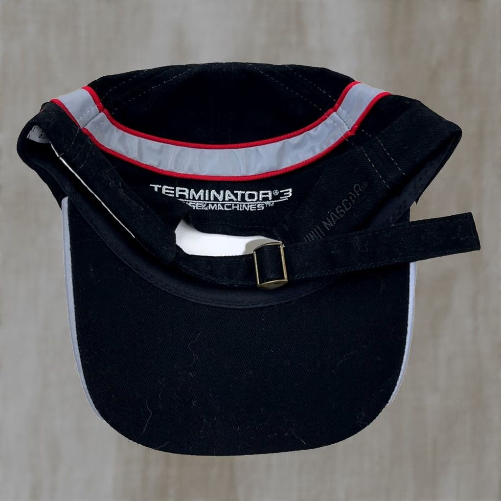 Chase Authentics VINTAGE Terminator 3 Movie Promo Nascar Darrel Waltrip T3 Strap Back Hat Cap Size ONE SIZE - 1 Thumbnail