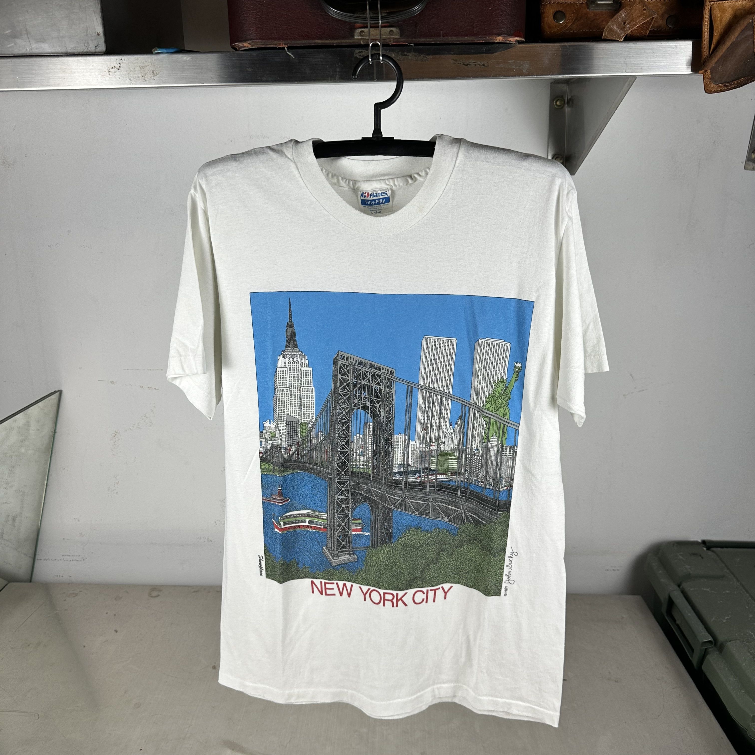 Vintage Vintage 90s New York City John Lennon T Shirt | Grailed