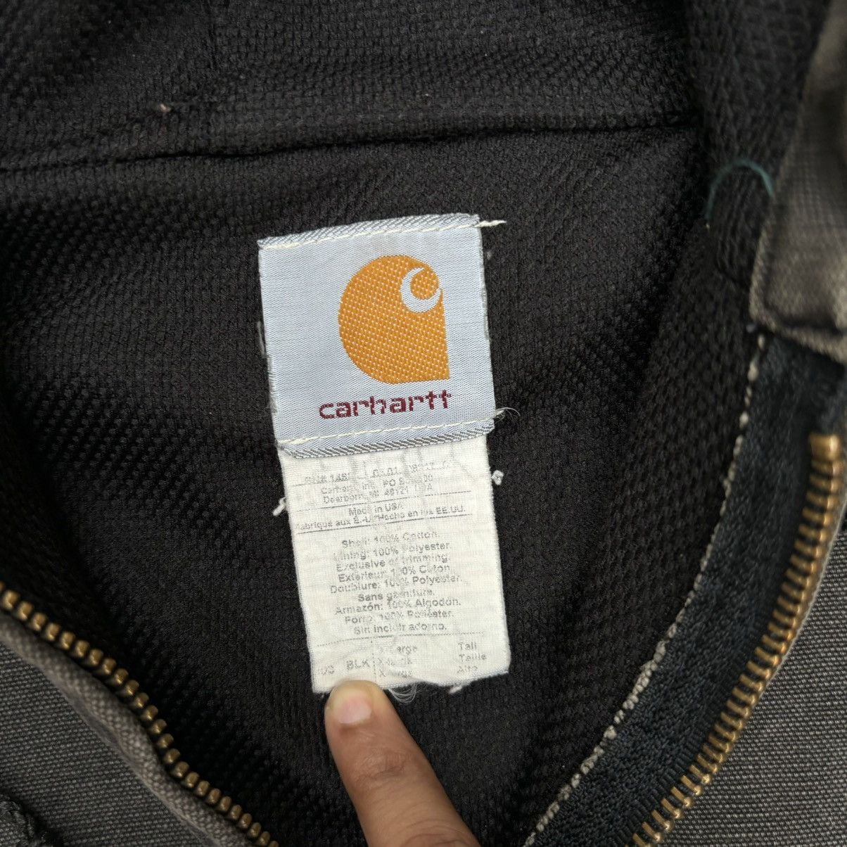 90s Vintage Carhartt Active L Black 星タグ Carhartt × Vintage Carhartt 90's Vintage Carhartt Active Jacket