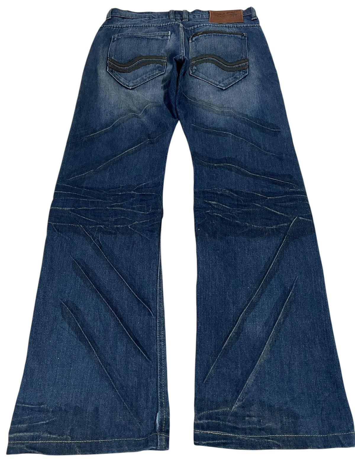Japanese Brand 🌈Flare 90’s Lee Cowboy Washed jeans Size US 32 / EU 48 - 2 Thumbnail