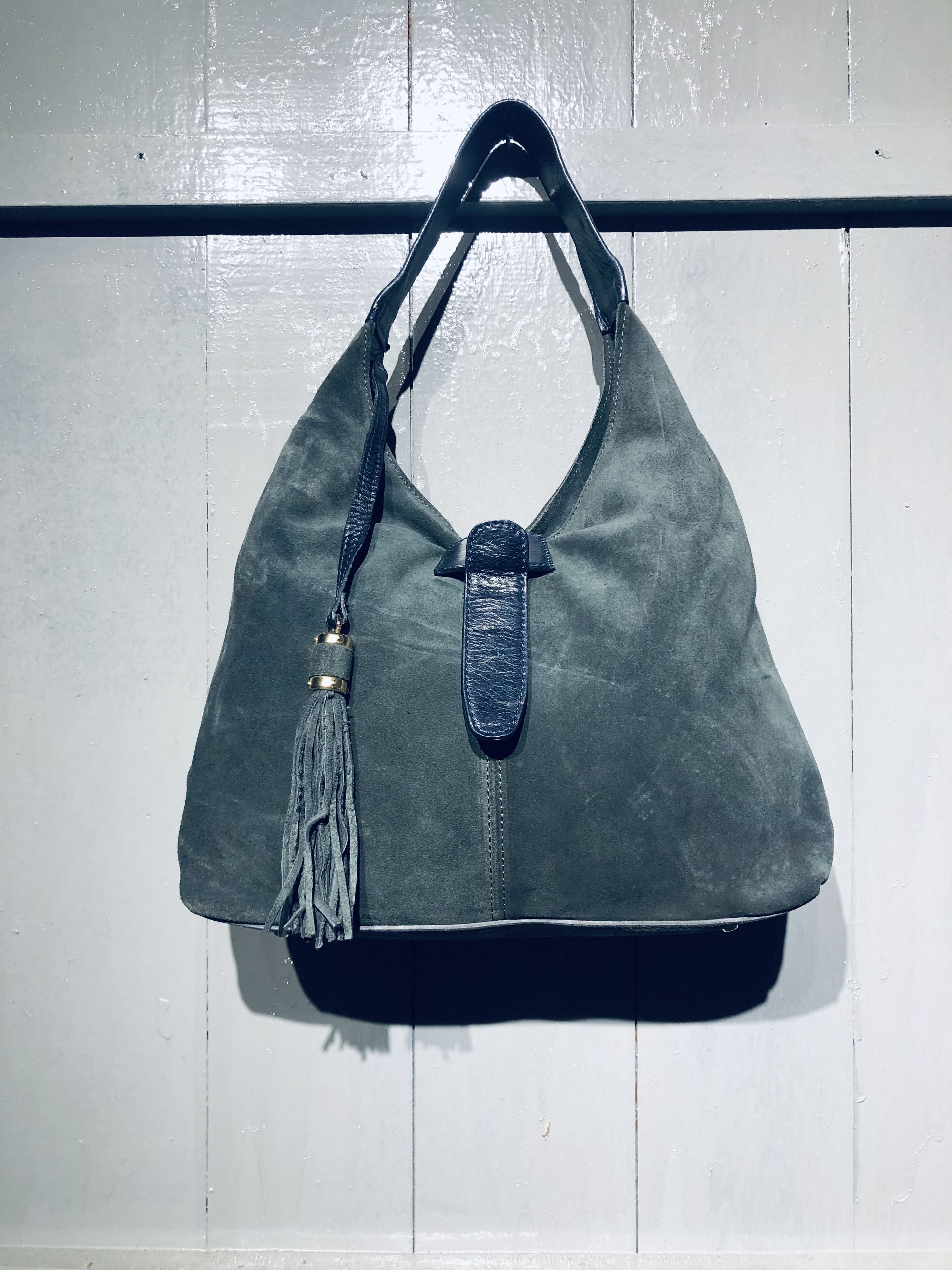 Hobo Rare‼️Italian Pop Corn Leather Style Hobo/Shoulder Bag Size ONE SIZE - 11 Thumbnail