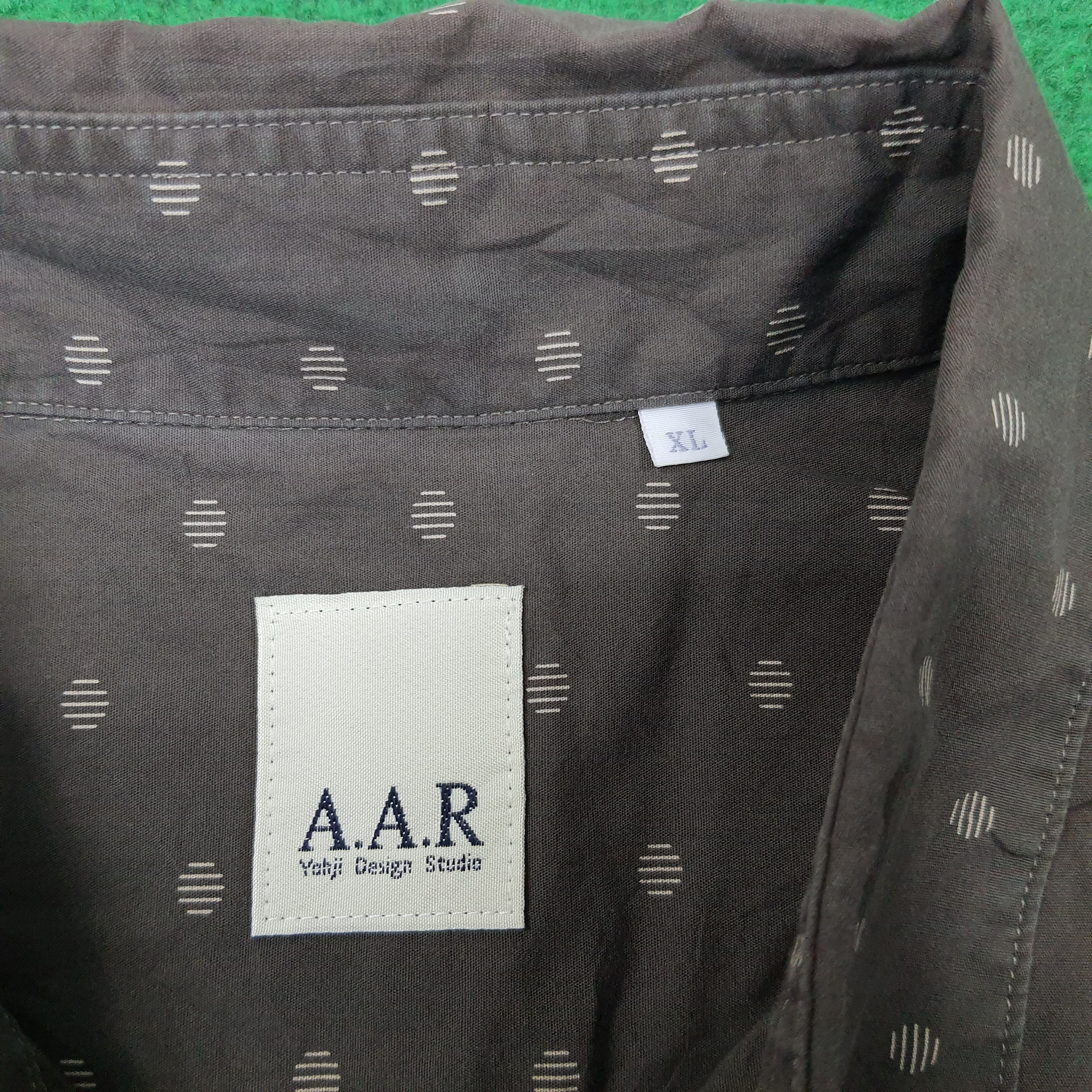Designer × Vintage × Yohji Yamamoto Vintage A.A.R Yohji Custom Logo Button Up Shirt C219N27 Size US M / EU 48-50 / 2 - 4 Thumbnail