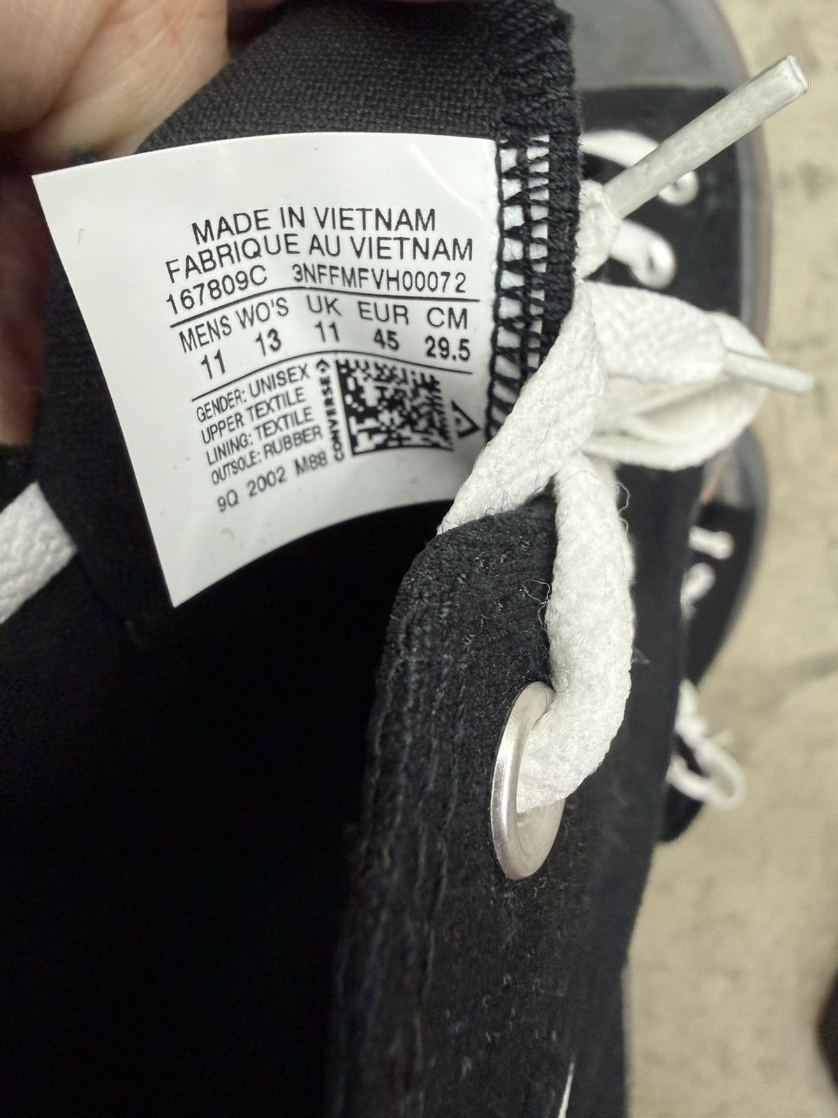 Converse Converse Chuck Taylor All Star CX High Top Black Wild Mango Size US 11 / EU 44 - 3 Thumbnail