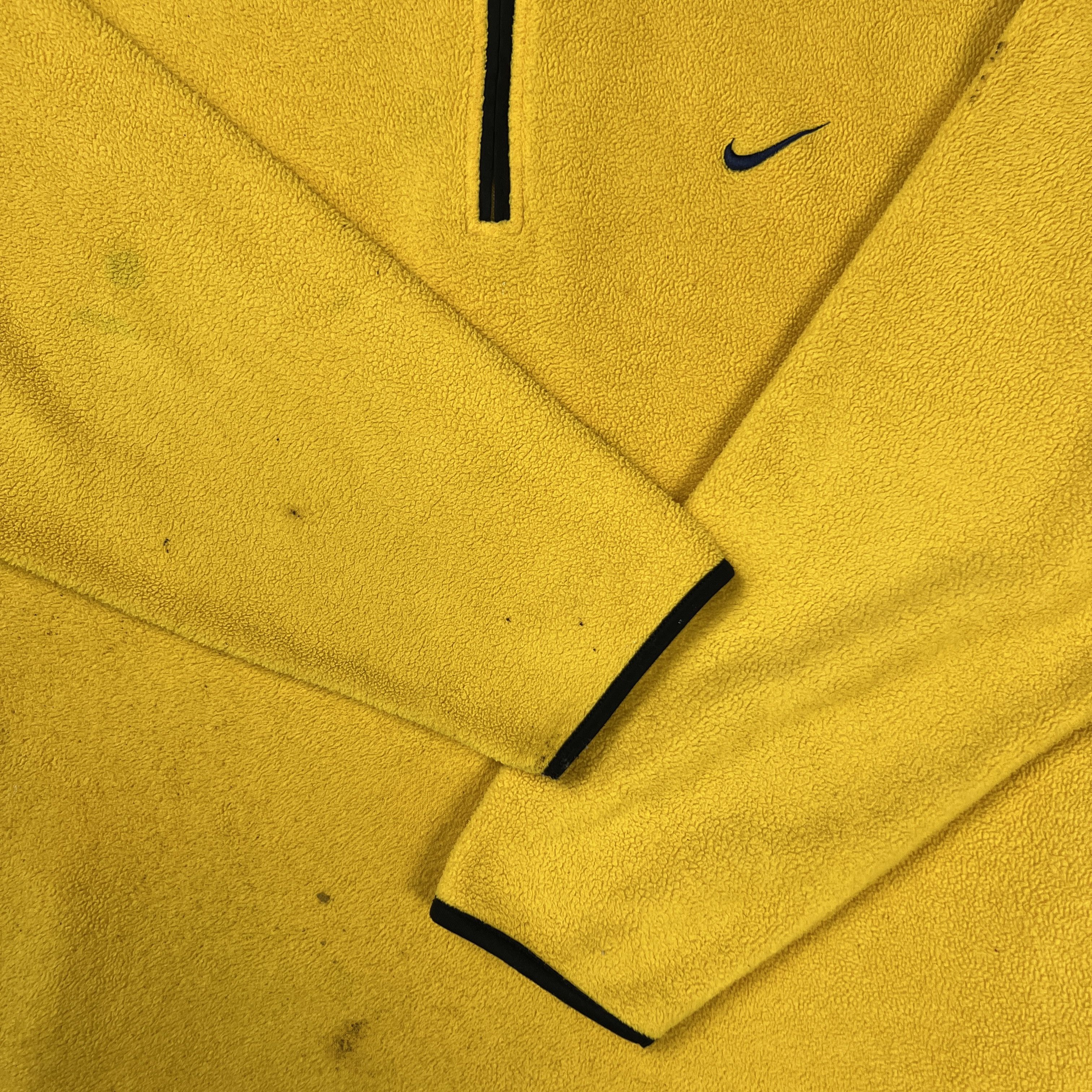 Nike Vintage Nike Sportswear Fleece Swoosh 1/4 Zip USA Pullover Size US XL / EU 56 / 4 - 4 Thumbnail