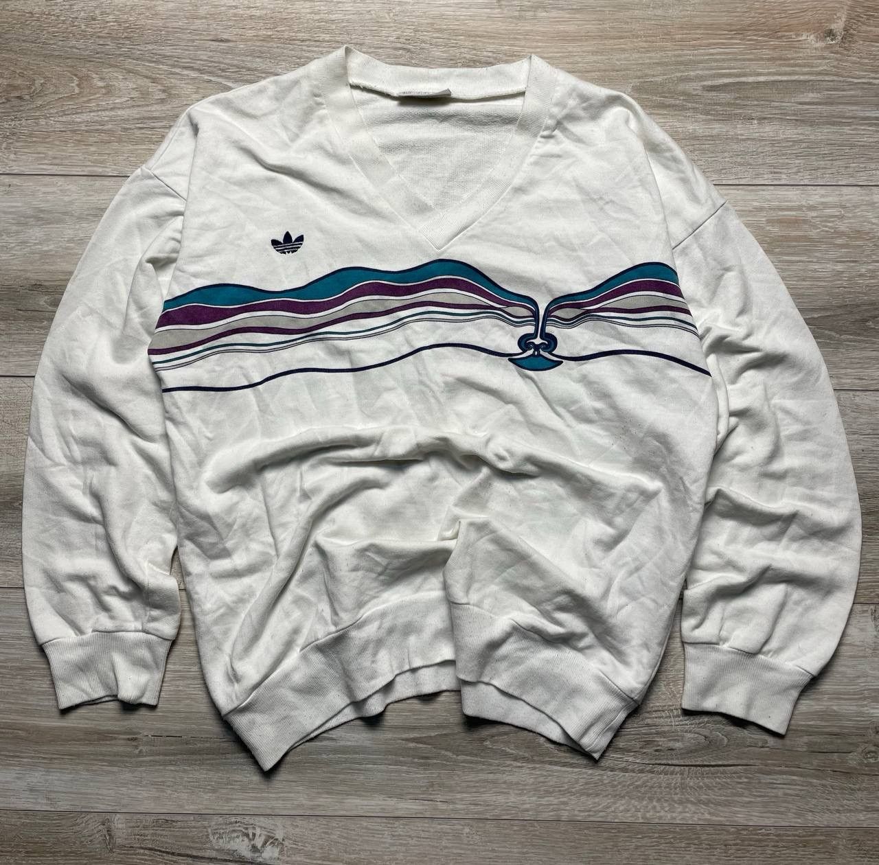 Vintage Sweatshirt adidas Made In west Germany
