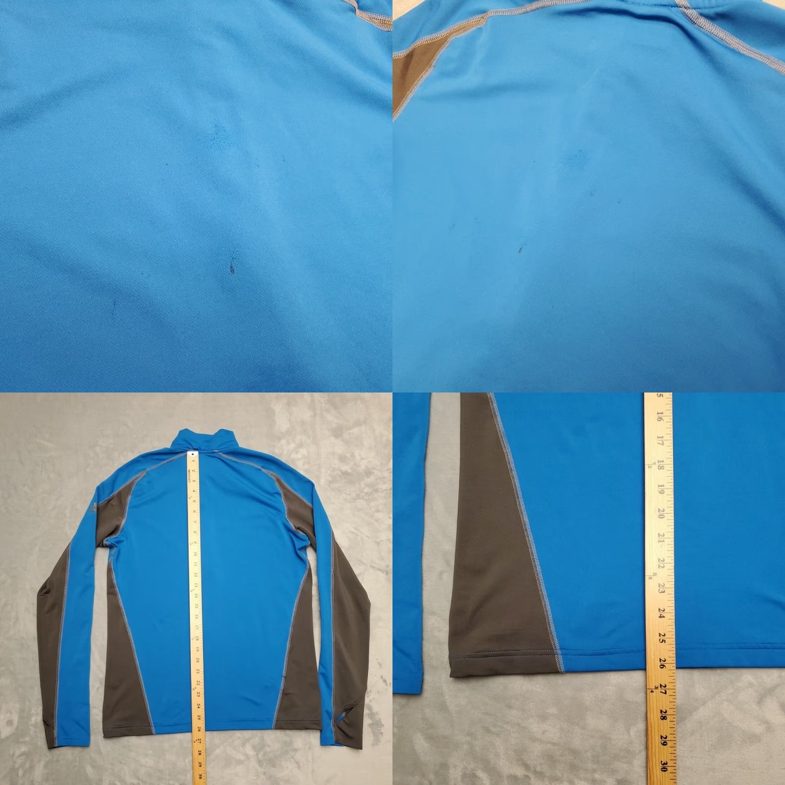 Eddie Bauer Eddie Bauer First Ascent Shirt Mens M Blue Freeheat Pro 1/2 Zip Pullover Shirt Long Sleeve Pullover Casual Outdoor Sports Logo Pattern Product? Size US M / EU 48-50 / 2 - 8 Thumbnail