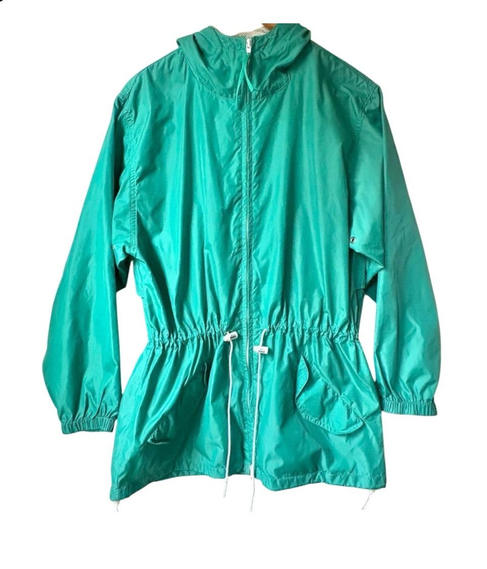 Woolrich Woolen Mills WOOLRICH Vintage Jade Green Lightweight Hooded Jacket SM-MED Size S / US 4 / IT 40 - 1 Thumbnail