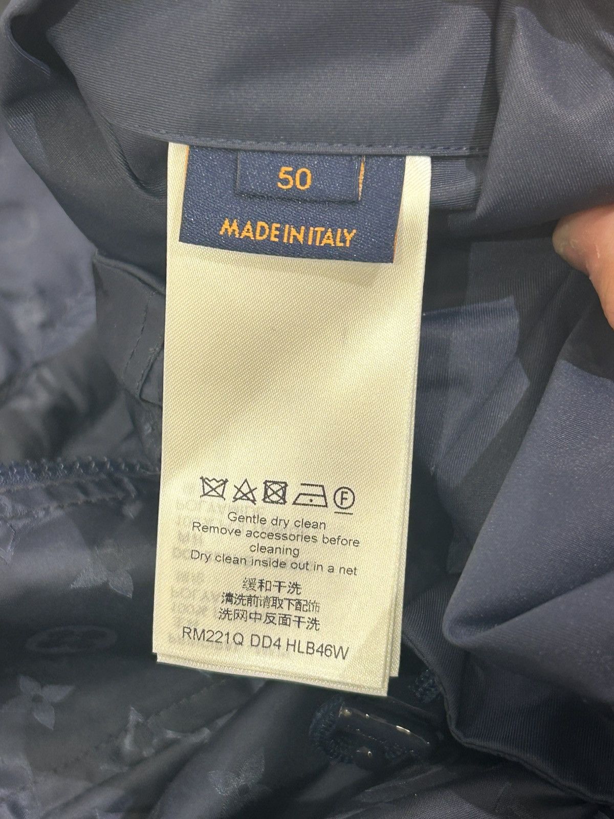 Louis Vuitton Louis vuitton monogram reversible windbreaker navy Size US XXL / EU 58 / 5 - 6 Thumbnail