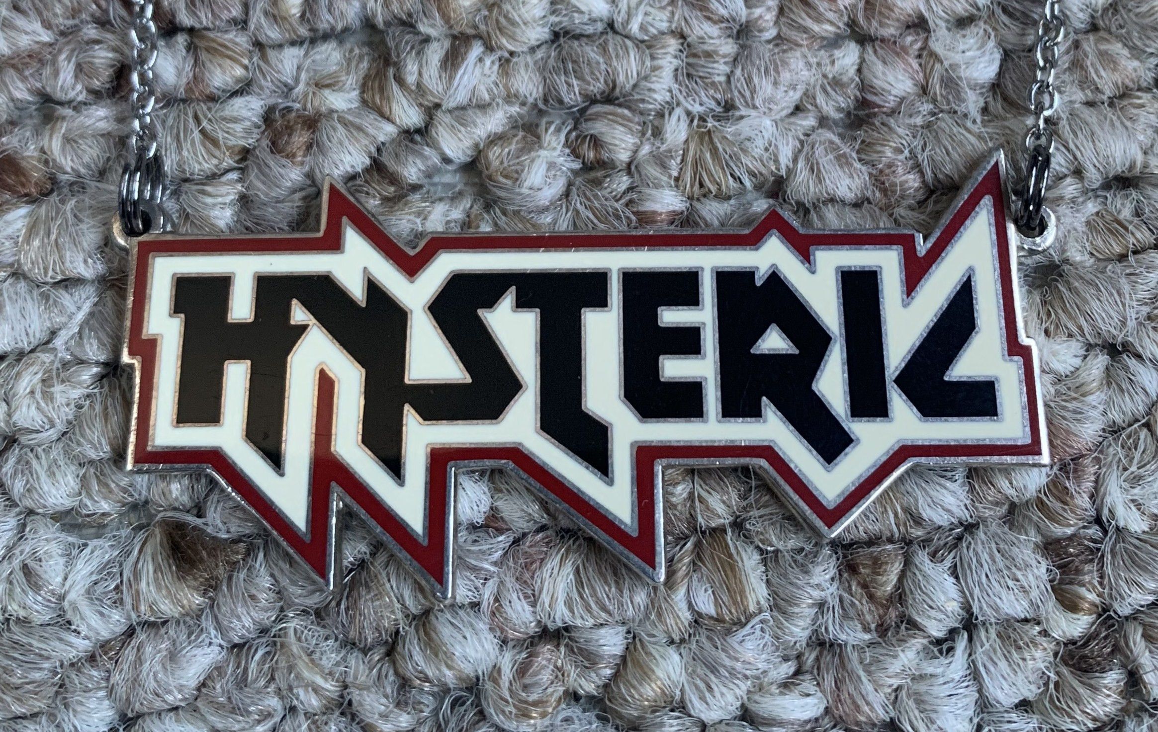 Hysteric Glamour Hysteric Glamour KISS-inspired Sterling Silver Logo Necklace Size ONE SIZE - 2 Thumbnail