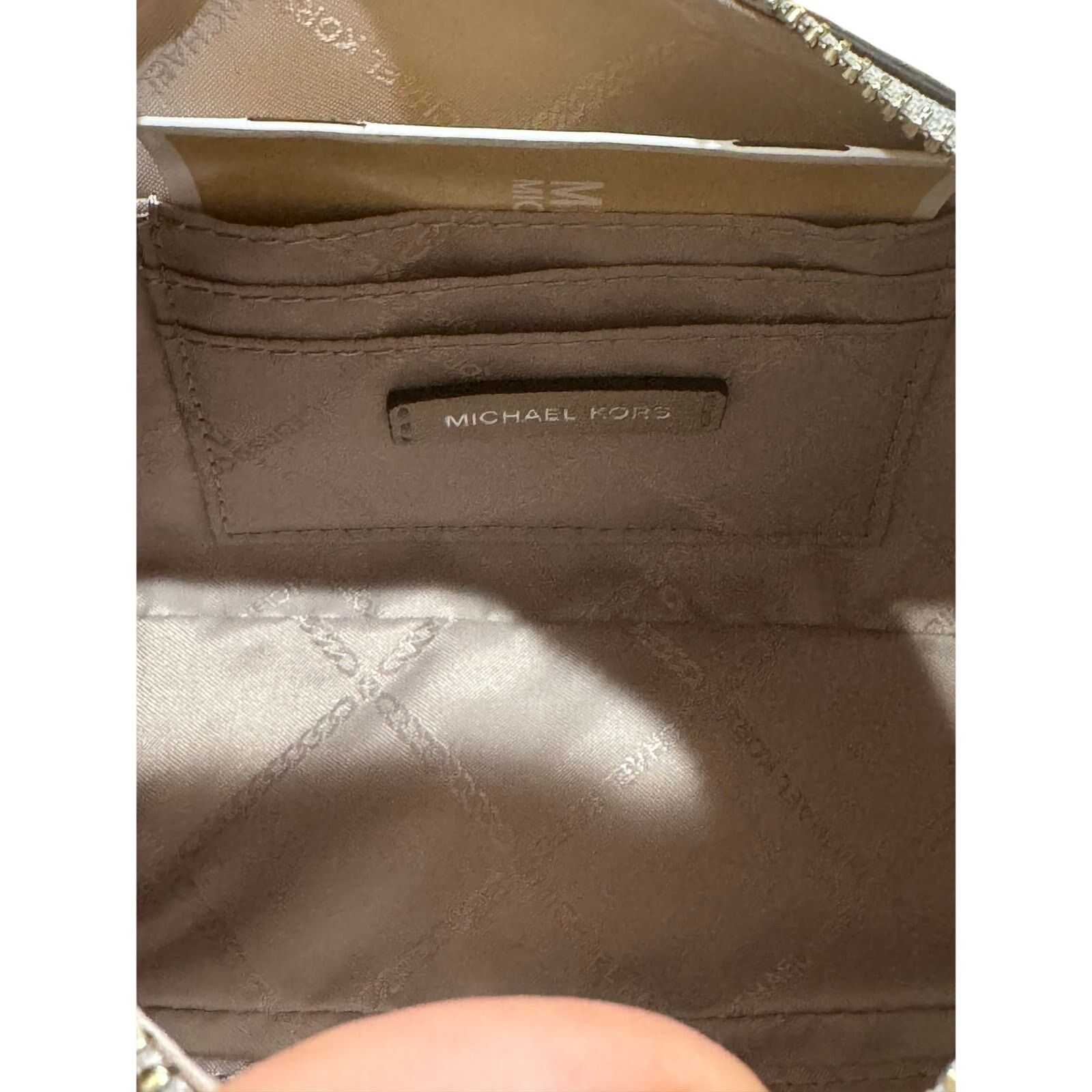 Michael Kors Michael Kors Piper Two-Tone Snake Leather Shoulder Bag Size ONE SIZE - 7 Thumbnail