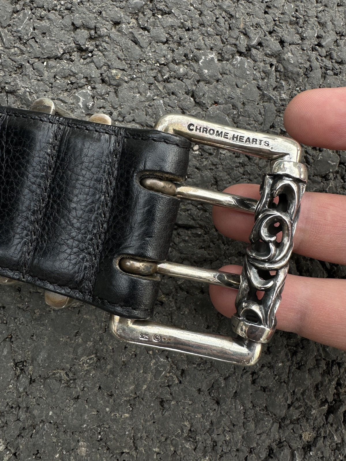 Chrome Hearts Chrome Hearts Roller Belt Size 32 - 4 Thumbnail