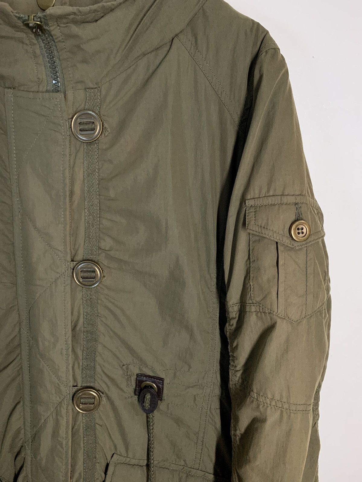Designer × Japanese Brand × Vintage Vintage Rush Hour Hoodie Parka Jacket Size US XL / EU 56 / 4 - 4 Thumbnail