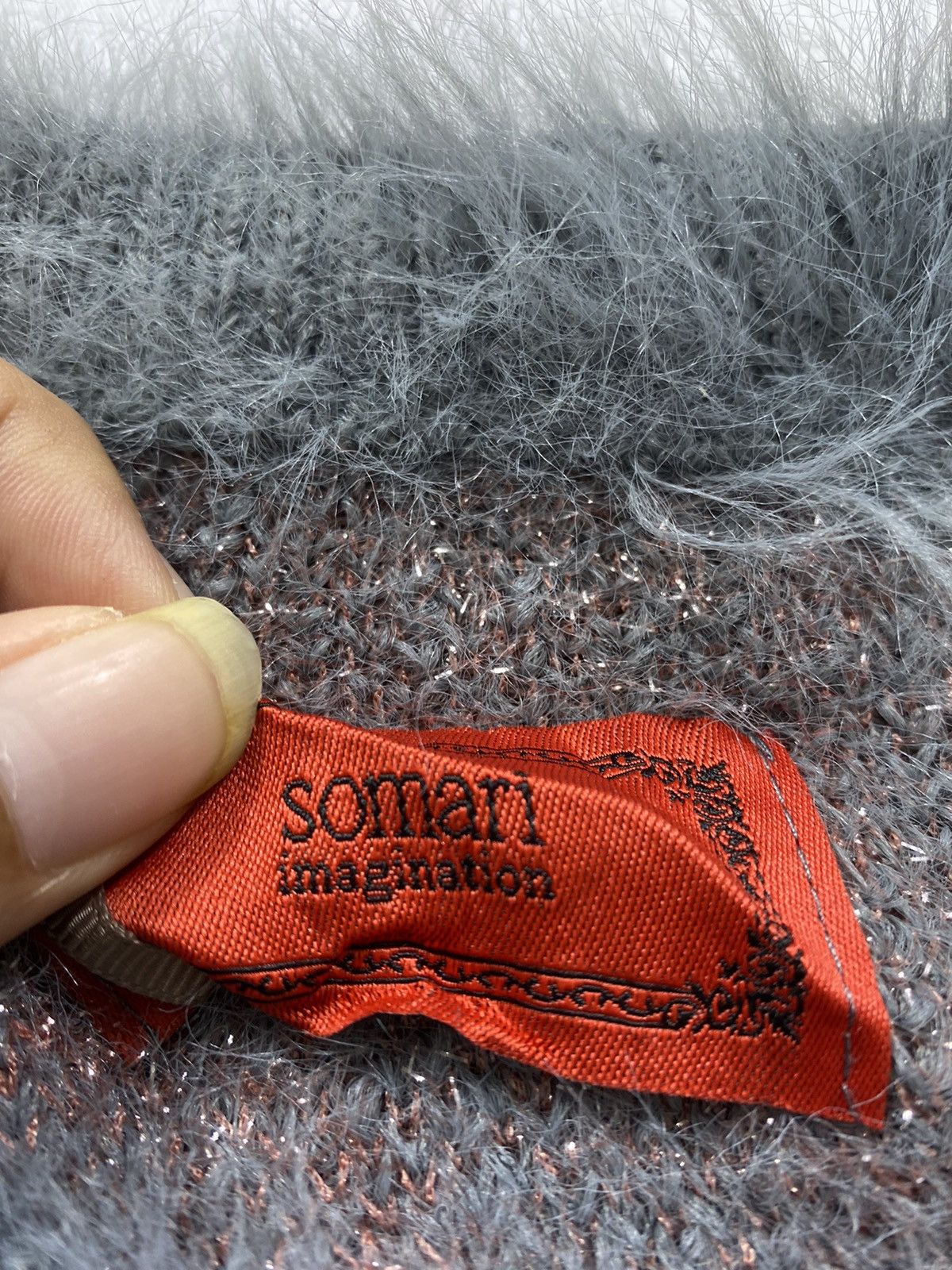 Japanese Brand Somari imagonation fur cardigan beauty beast style Size US L / EU 52-54 / 3 - 6 Thumbnail
