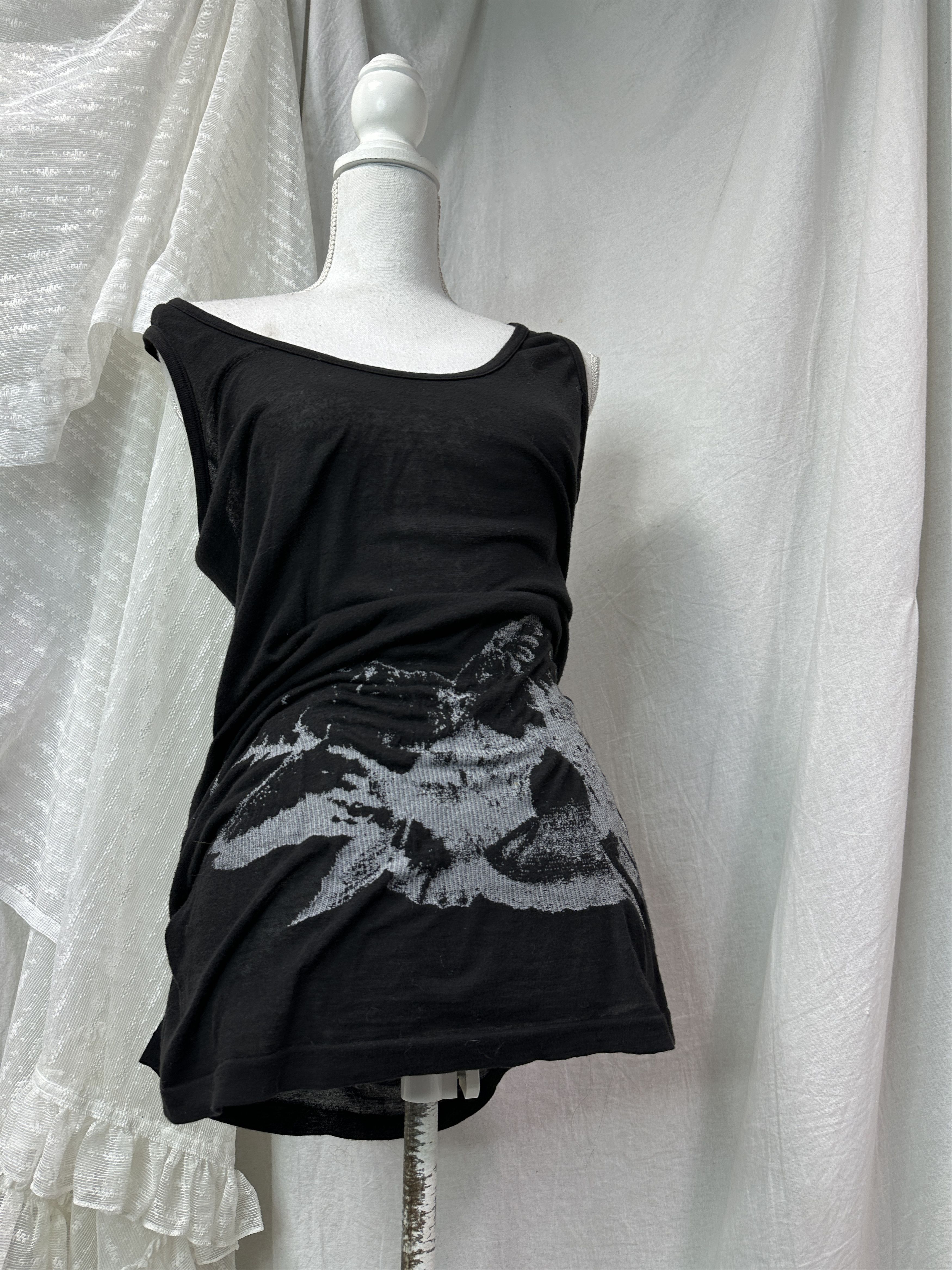 Vintage Vintage Ann Demeulemeester Embroidered Birds 2010s Top Y2K Size M / US 6-8 / IT 42-44 - 1 Thumbnail