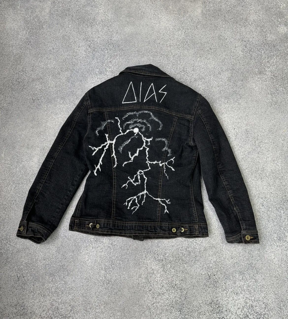 Dolce & Gabbana Vintage Dolce&Gabbana HandPrinted Heavy Woman Denim Jacket Size S / US 4 / IT 40 - 2 Thumbnail