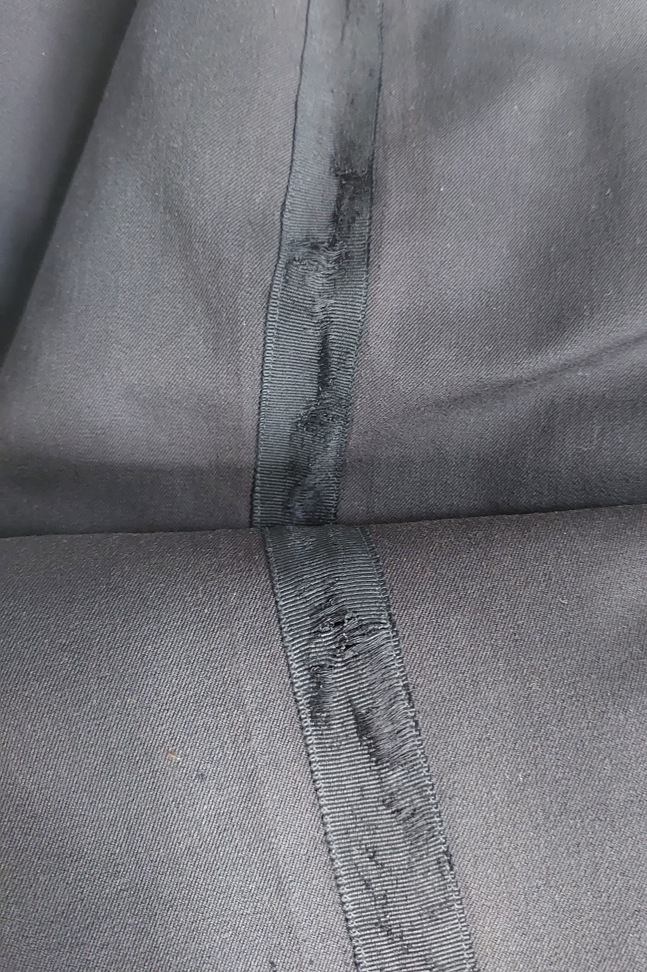 Chanel Chanel Black Cotton Cropped Pants with Side Tape Size 28" / US 6 / IT 42 - 19 Thumbnail