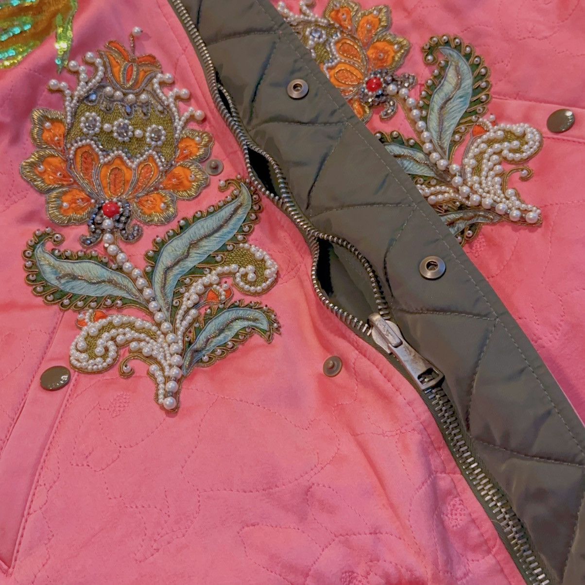 Gucci GUCCI Embroidered and Embellished Letterman jacket Size US M / EU 48-50 / 2 - 7 Thumbnail