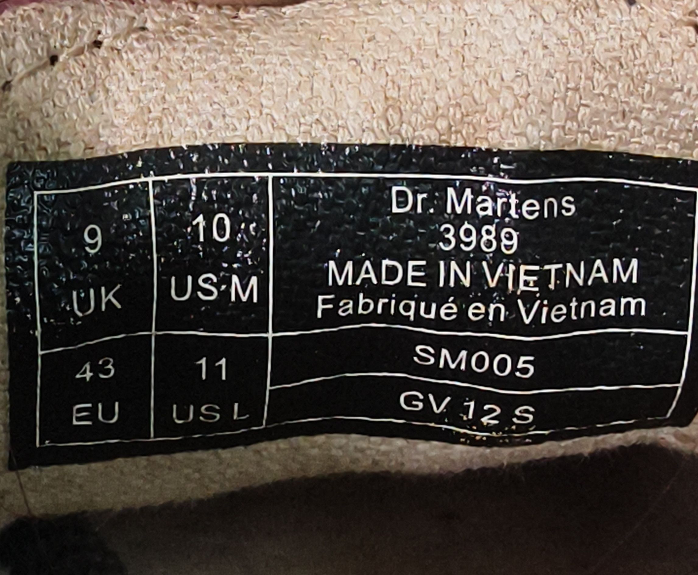 Dr. Martens × Vintage VTG Dr. Martens 3989 Brogue Brown Leather Oxford Shoes Size US 10 / EU 43 - 8 Thumbnail