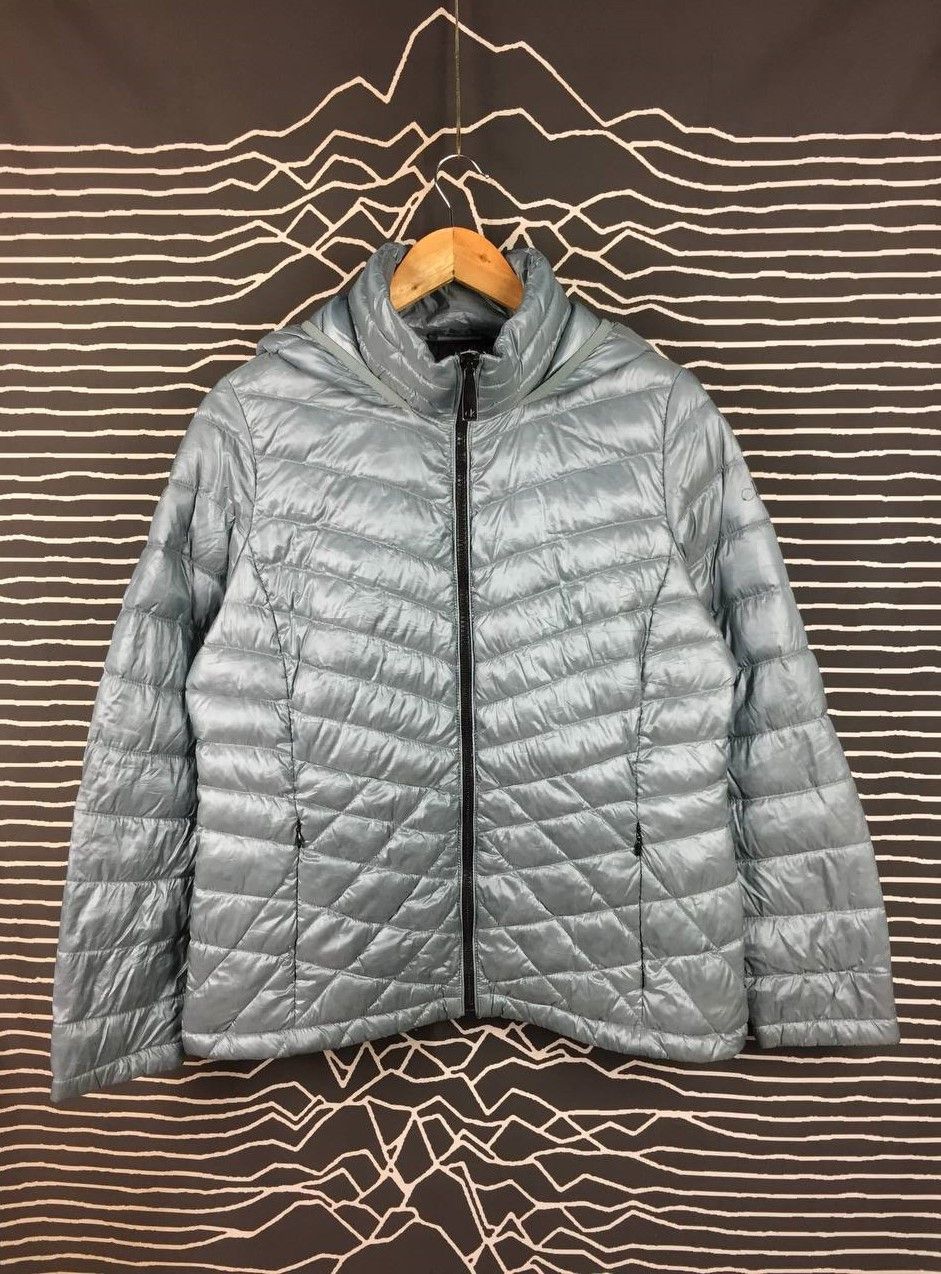 Calvin Klein Calvin Klein Women's Shine Hooded Packable Down Puffer Coat Size L / US 10 / IT 46 - 4 Thumbnail