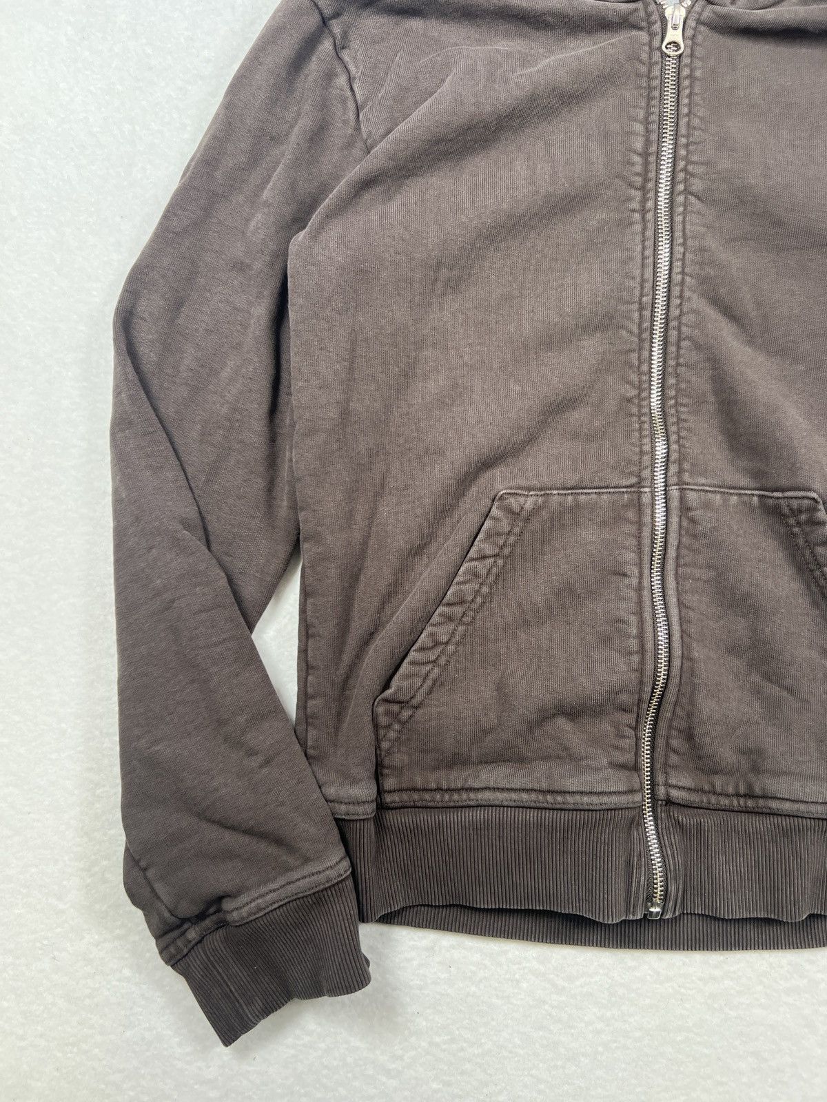 MM6 MM6 Maison Martin Margiela Brown Zip Up Logo Hoodie size S Size US S / EU 44-46 / 1 - 5 Thumbnail