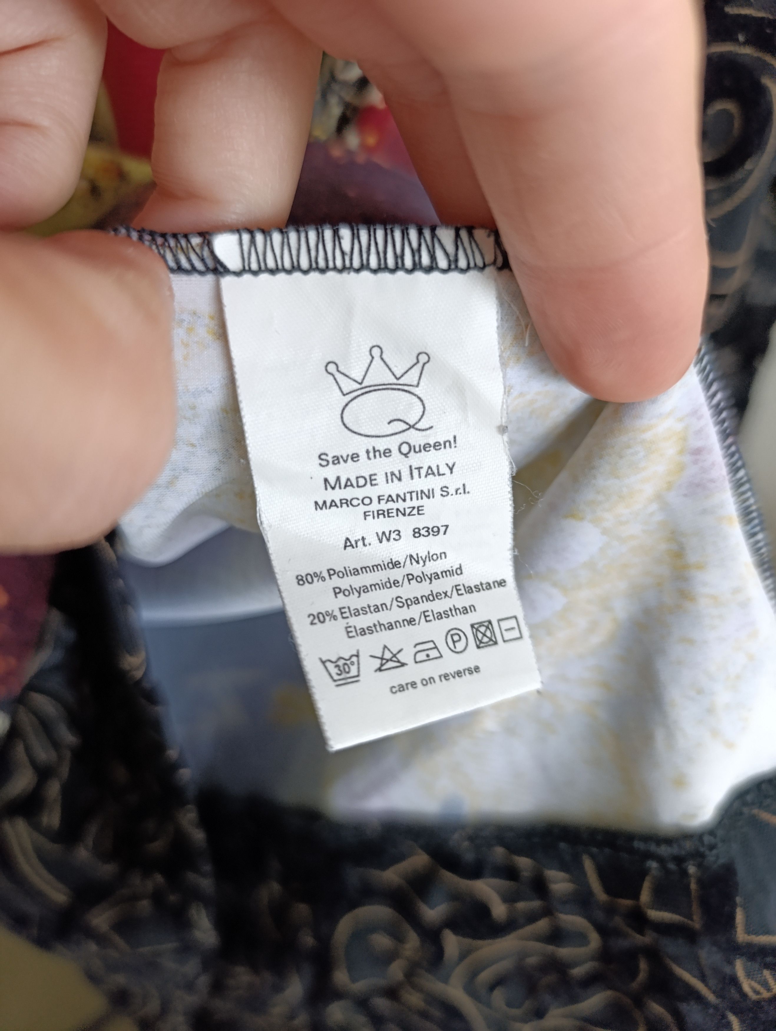 Other SAVE THE QUEEN Y2K PRINTED GRAPHIC MESH LONG SLEEVE TOP Size L / US 10 / IT 46 - 13 Thumbnail