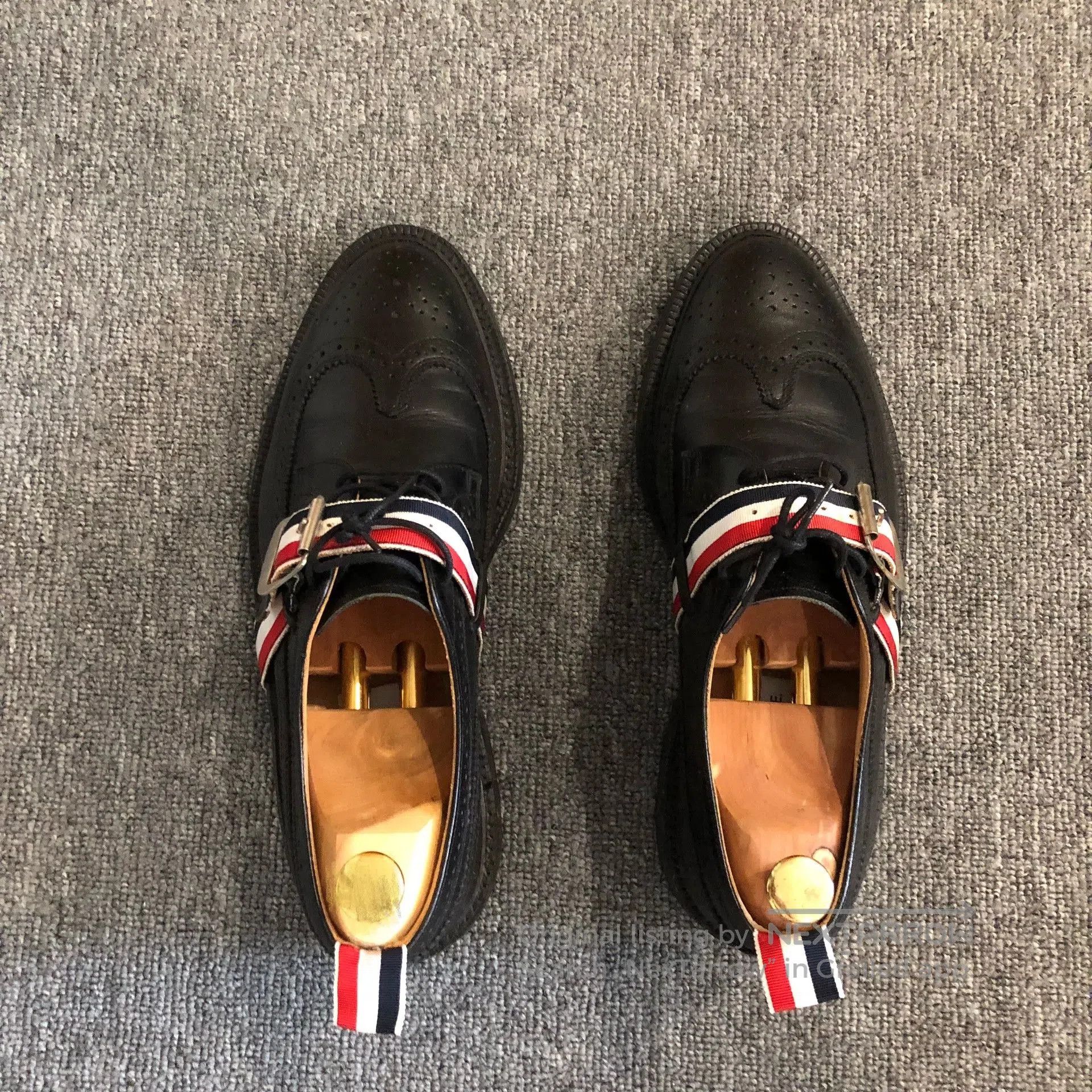 Thom Browne Thom Browne Engraved Lace-Up Leather Shoes. Size US 8.5 / EU 41-42 - 2 Thumbnail