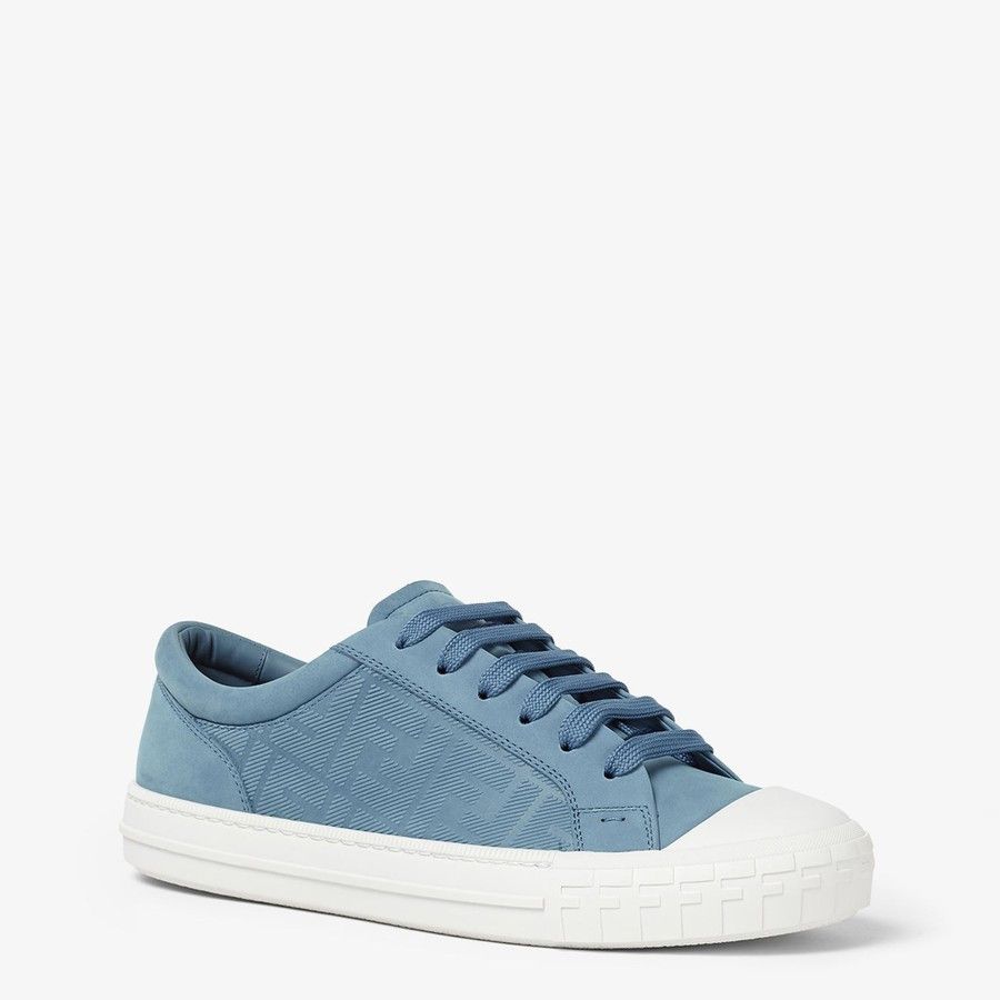 Fendi o1d2blof0226 Low-Top Sneakers in Light Blue Size US 7.5 / EU 40-41 - 2 Thumbnail