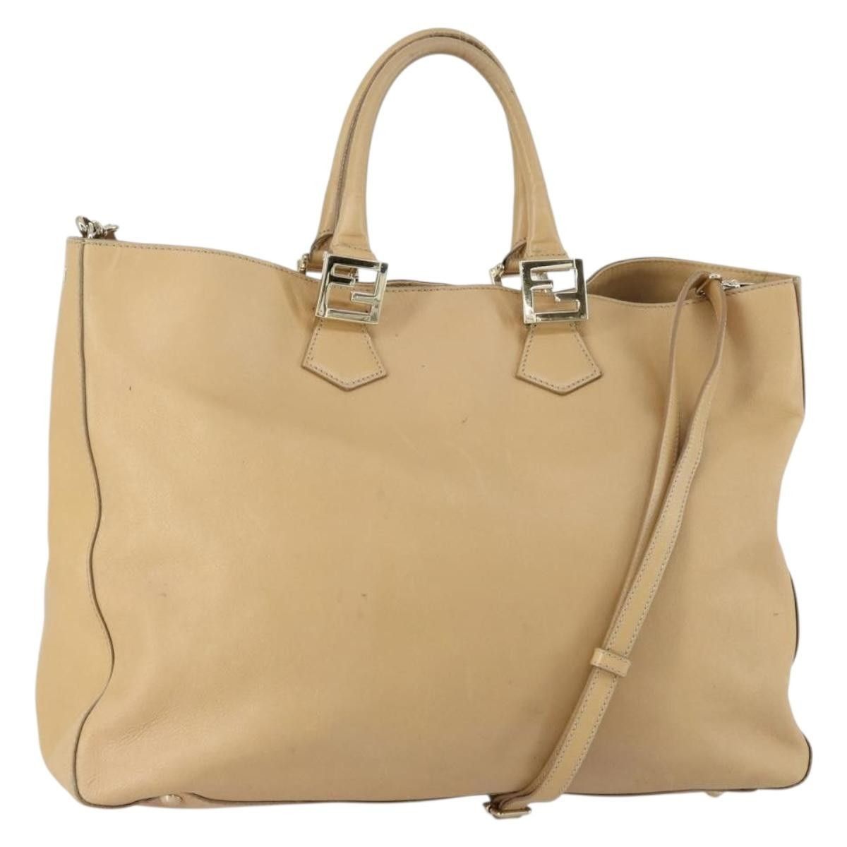 Fendi Fendi Twins Tote Leather Size ONE SIZE - 1 Thumbnail