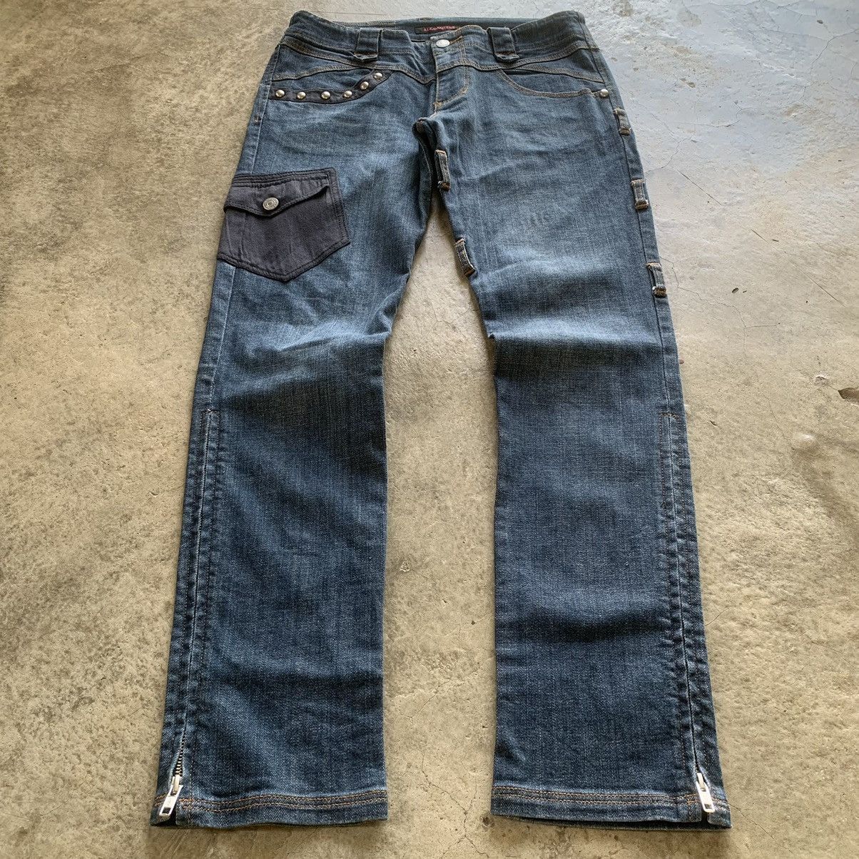 Other Japanese brand Algonquins Bondage Jeans Size US 31 - 1 Thumbnail