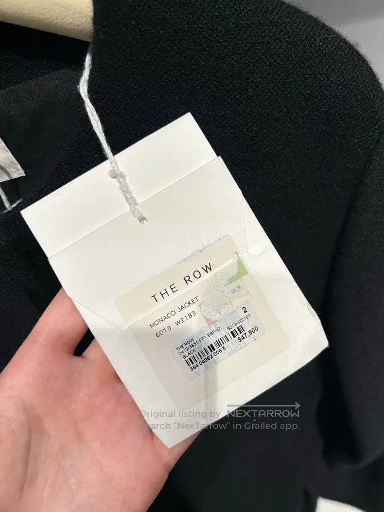 The Row The Row size 2 Black cashmere mid-length coat Size XXS / US 00 / IT 34 - 2 Thumbnail