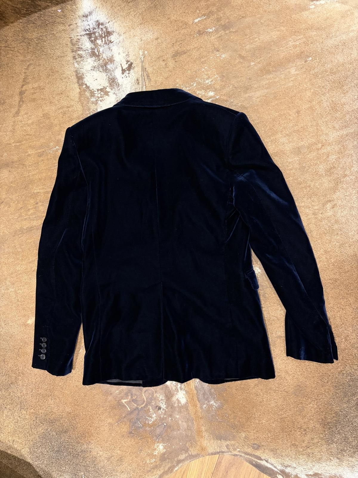 Saint Laurent Paris Saint Laurent Velvet Blazer Size 36R - 8 Thumbnail