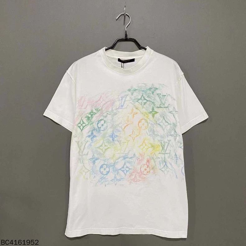 Louis Vuitton Louis Vuitton Crayon full printed logo short sleeve Size US S / EU 44-46 / 1 - 2 Thumbnail