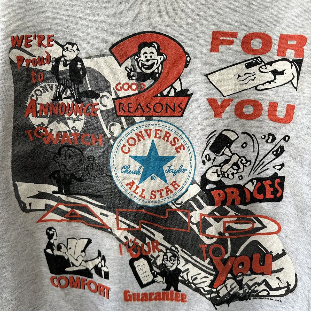 Converse × Vintage Converse 1993 promo sweater Size US L / EU 52-54 / 3 - 3 Thumbnail