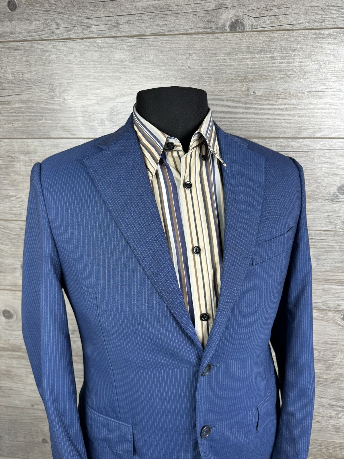 Corneliani Corneliani Blazer VIRGIN WOOL EXTRAFINE Made in Italy 🇮🇹 Size 50R - 4 Thumbnail