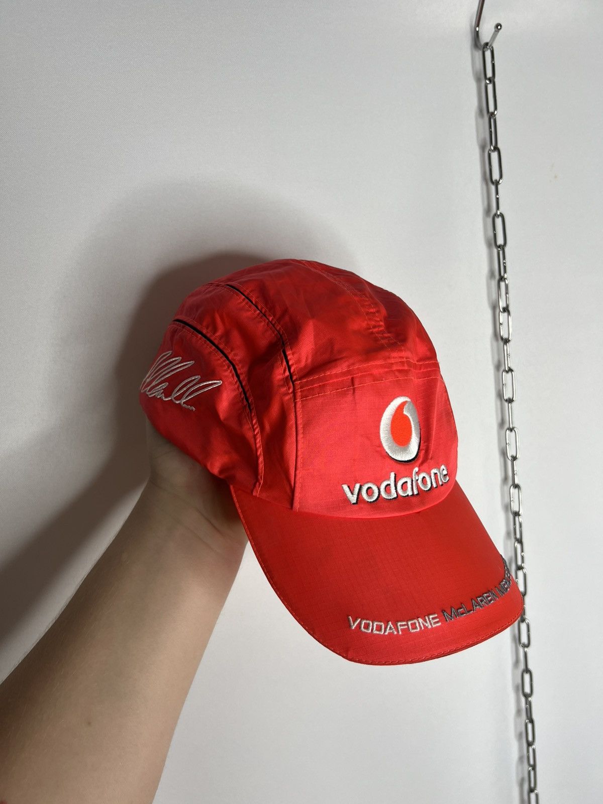 Mercedes-Benz 🏁 Vodafone McLaren Mercedes Hamil Toniz Cap Hat F1 Team 🏁 Size ONE SIZE - 1 Thumbnail