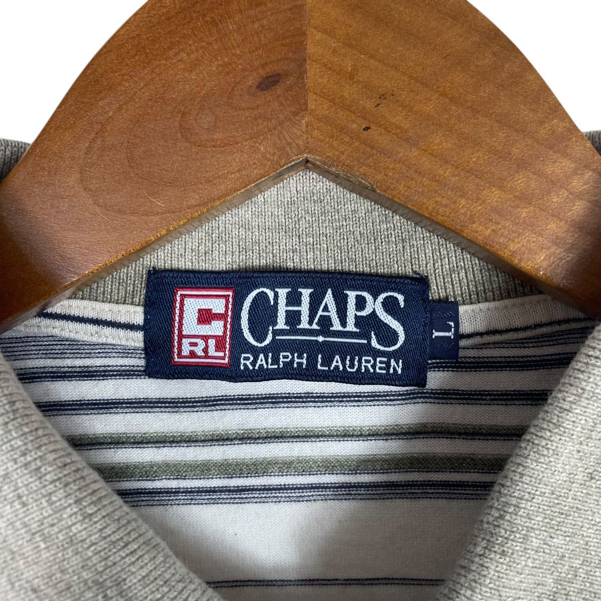 Chaps × Ralph Lauren × Vintage Vintage CHAPS RALPH LAUREN Half Zip Polo Shirt Size US L / EU 52-54 / 3 - 5 Thumbnail