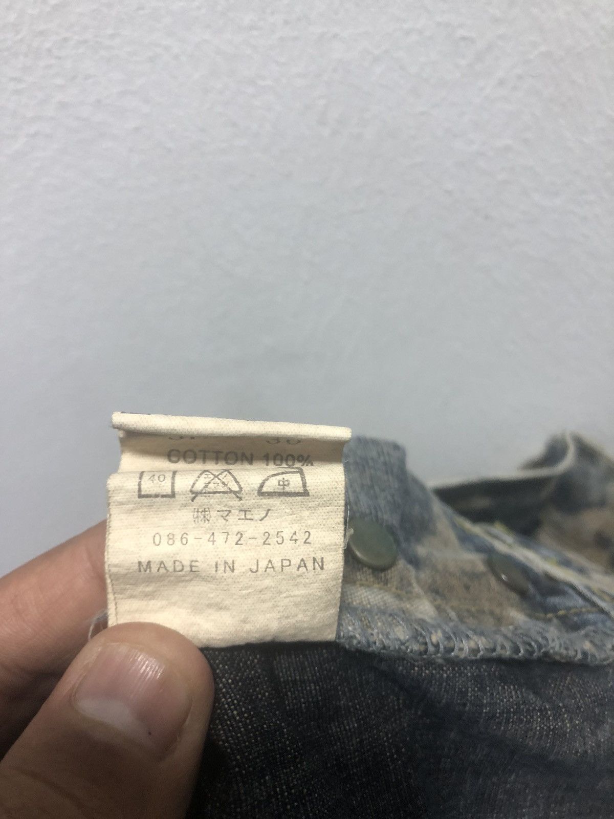 Eternal ETERNAL Denim Pants Camo Japan Made Size US 30 / EU 46 - 8 Thumbnail