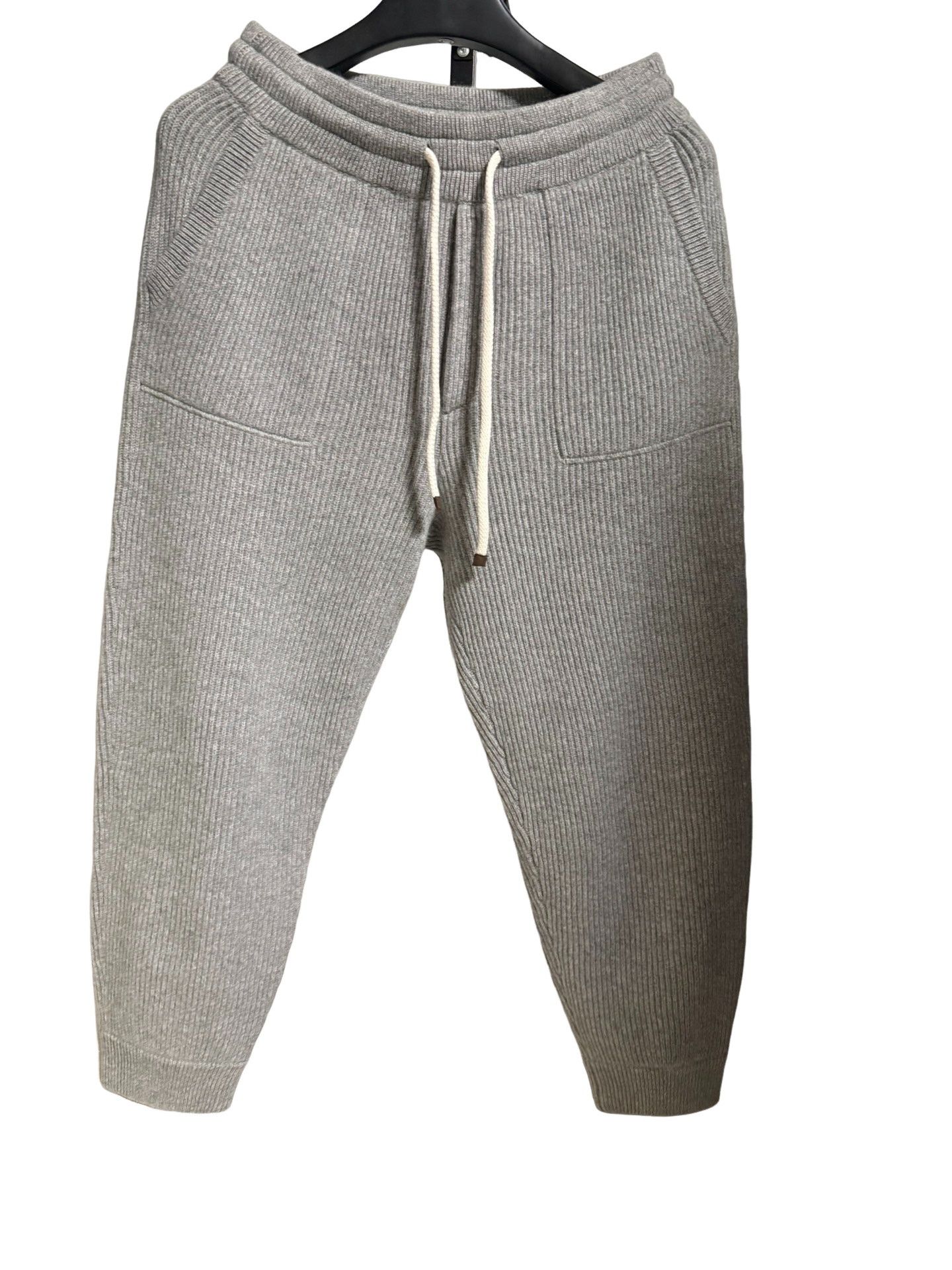 Brunello Cucinelli Brunello Cucinelli Cashmere Knit Joggers US 30 Size US 30 / EU 46 - 1 Thumbnail