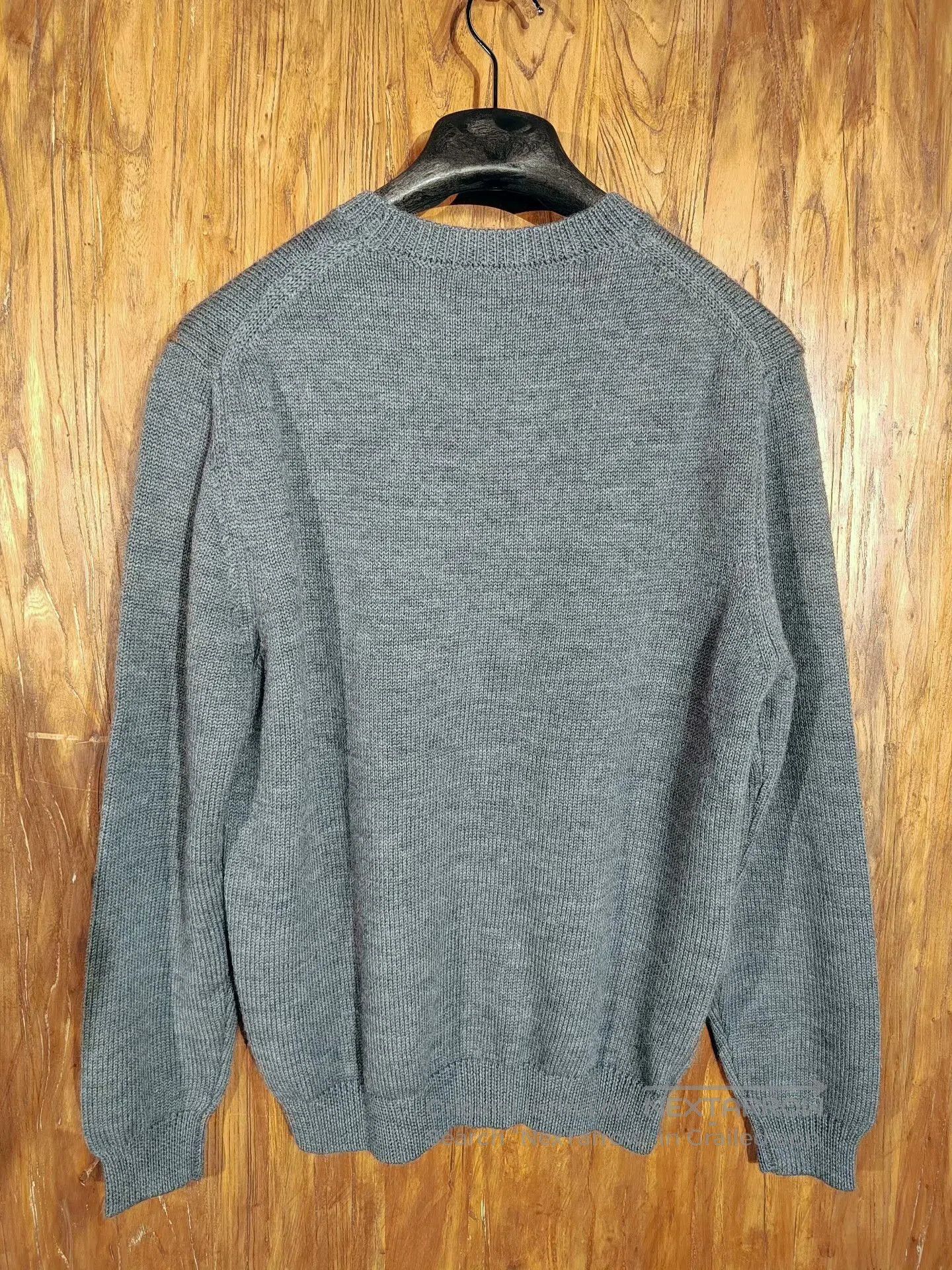 Fendi Fendi Gray Wool Sweater for Men. Size US M / EU 48-50 / 2 - 4 Thumbnail