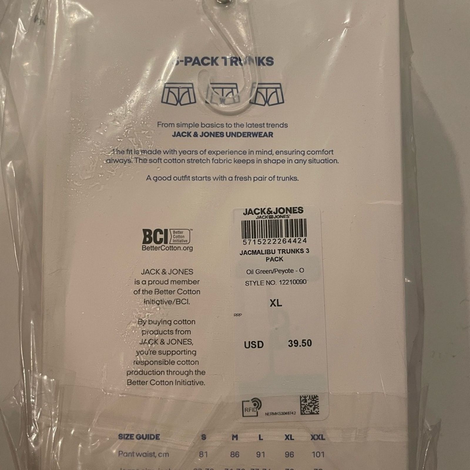 Jack & Jones [new] Jack and Jones men’s underwear | XL | Size 36 - 2 Thumbnail