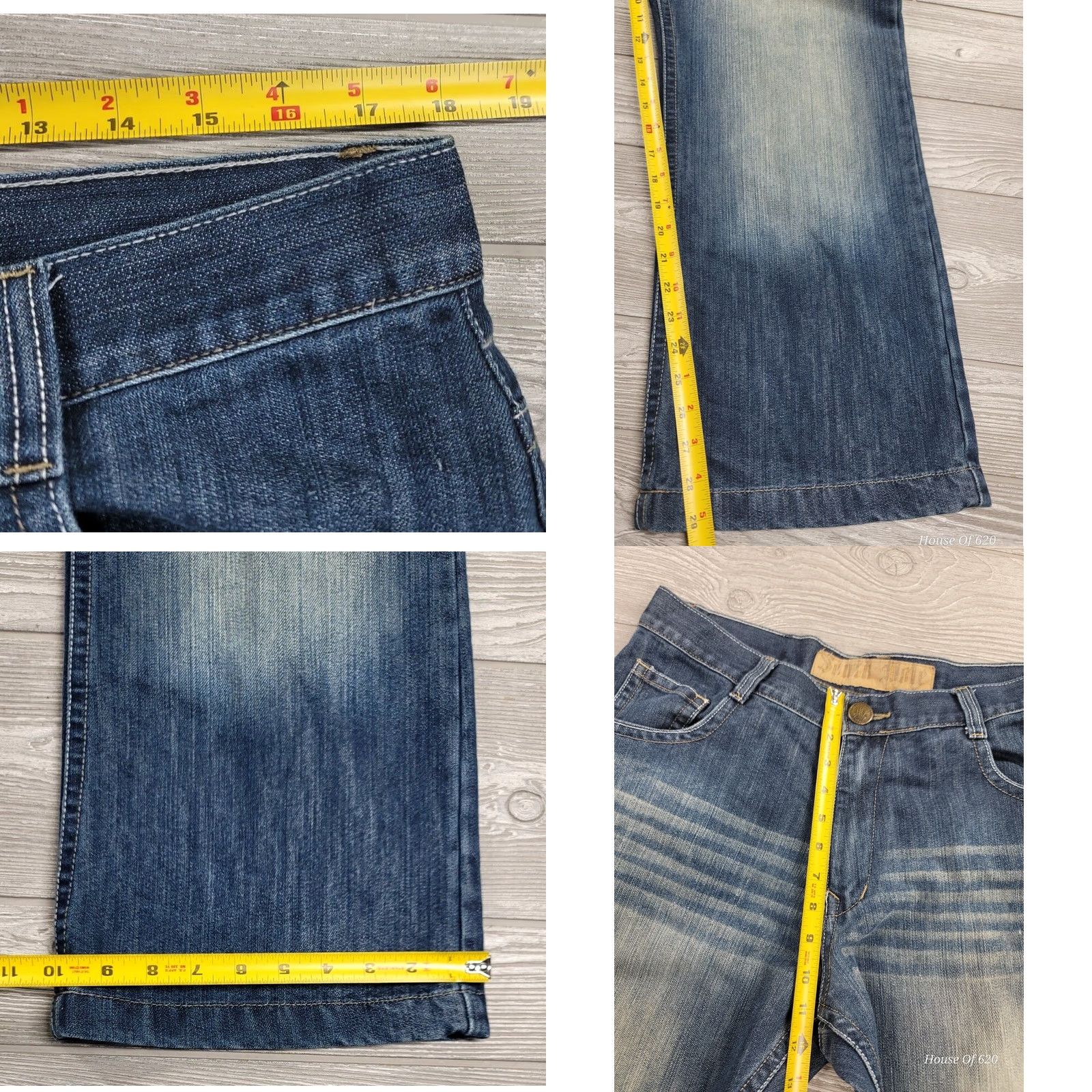 Southpole VINTAGE Southpole Jeans Blue Mens 36x29 Baggy Wide Flare Distressed JNCO 90s Hip Hop Y2K Jeans Mens Size US 36 / EU 52 - 9 Thumbnail