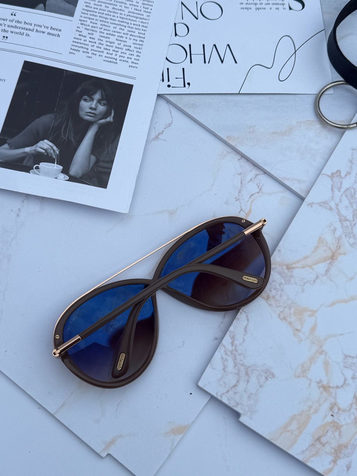 Tom Ford Tom Ford sunglasses Tamara TF454 Size ONE SIZE - 18 Thumbnail